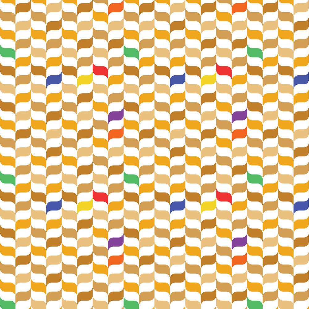 GBBO pattern art series by Sophia Adalaine // bread week