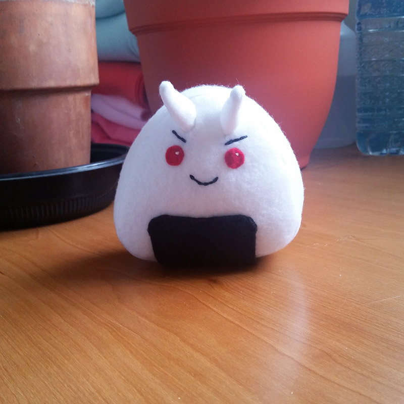 handmade Oni-giri plushie